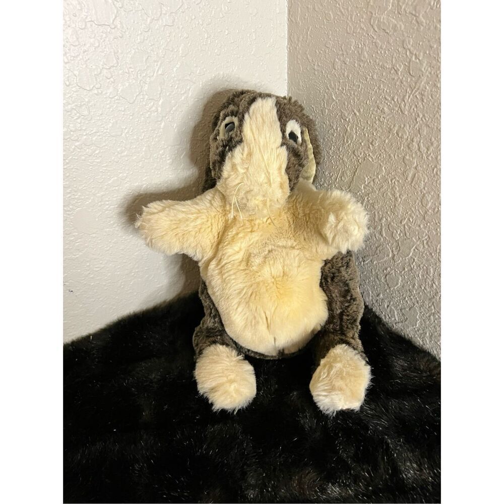 Folkmanis Realistic Baby Dutch Bunny Rabbit Plush Full‎ Body Hand Puppet 10" Toy